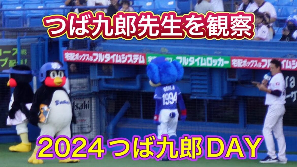 【つば九郎先生を観察しました★2024.8.12★つば九郎デイ★ドアラ先生も登場】