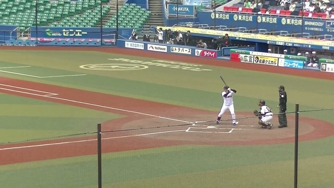 【合同トライアウト】カープ新家颯〜打者でも参加のホークス小林珠維を抑え元ジャイアンツの加藤脩平も外野フライに抑える2024年プロ野球12球団