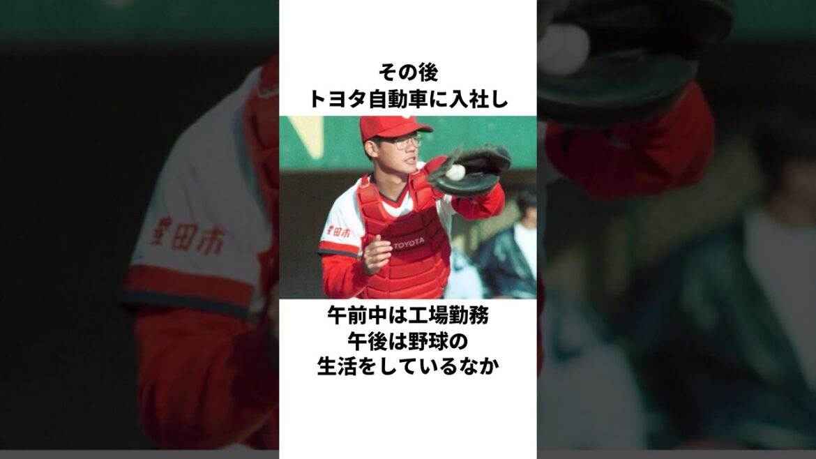 「まさかのドラフト漏れ」古田敦也についての雑学 #野球 #野球雑学 #古田敦也 #東京ヤクルトスワローズ