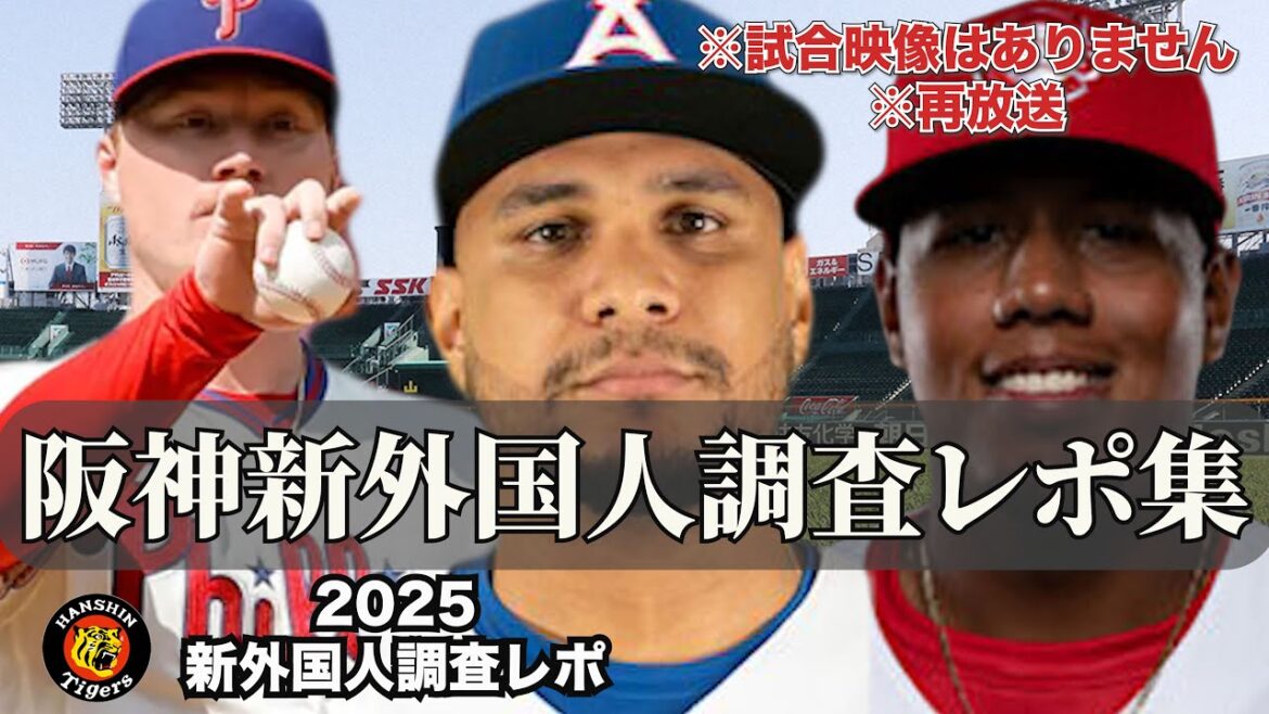 【阪神タイガース】再放送新外国人調査レポ2025 総集編 Ramon Hernandez ラモン・ヘルナンデス内野手 がチームを救う?ニック・ネルソン投手は先発か?中継ぎか?新外国人調査レポ総集編! 【阪神タイガース】再放送新外国人調査レポ2025 総集編 Ramon Hernandez ラモン・ヘルナンデス内野手 がチームを救う?ニック・ネルソン投手は先発か?中継ぎか?新外国人調査レポ総集編!