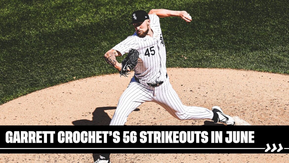 Garrett Crochet's 56 Strikeouts in June (2024)