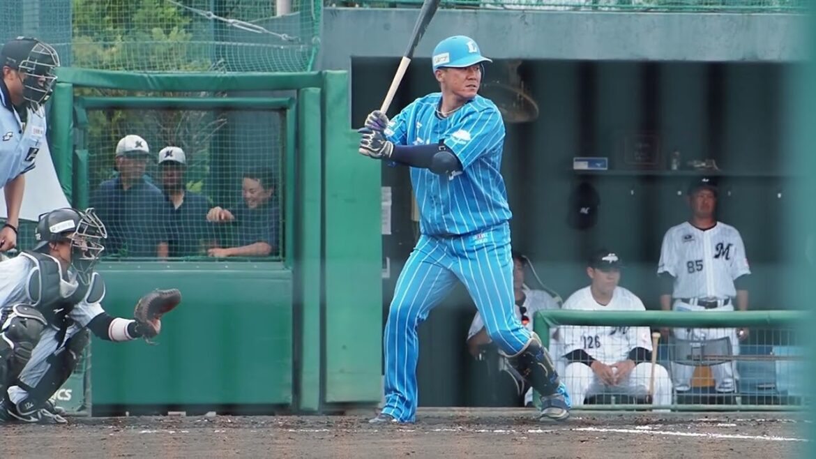 2023.08.19 千葉ロッテ-埼玉西武(ロッテ浦和) 陽川尚将 打席シーン