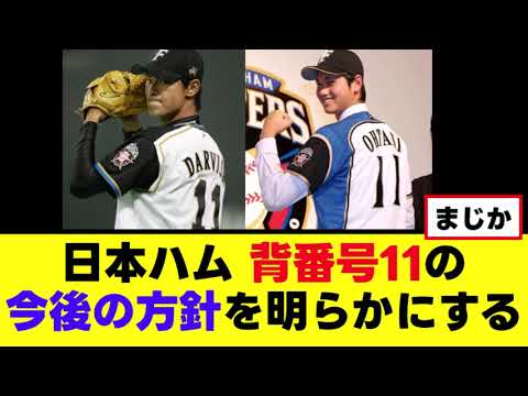 【日本ハム】背番号11の今後の方針をついに明かす 【日本ハム】背番号11の今後の方針をついに明かす