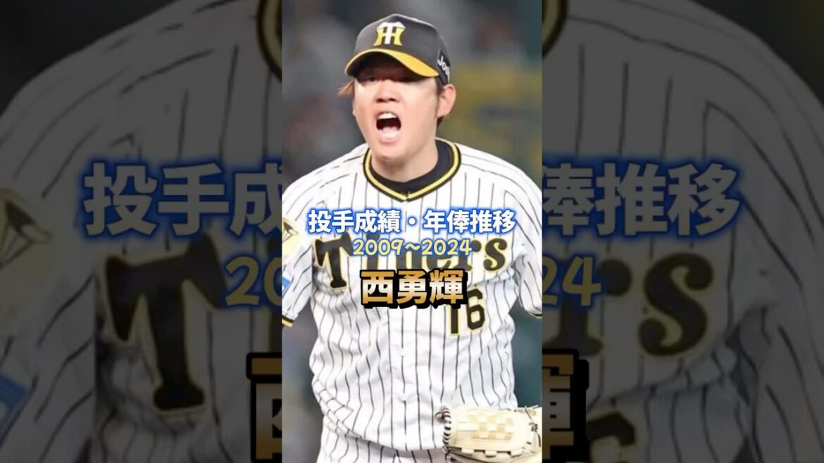 西勇輝 投手成績・年俸推移 #プロ野球 #西勇輝