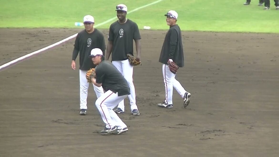 巨人 ティマや中山礼都がノックを受ける姿【巨人 秋季練習 2024年10月29日】 #読売ジャイアンツ