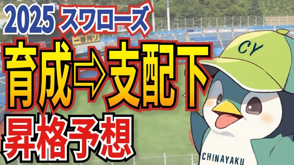 【予想】2025スワローズ、育成から支配下契約を掴むのは誰だ！当チャンネル予想を3名ピックアップ！