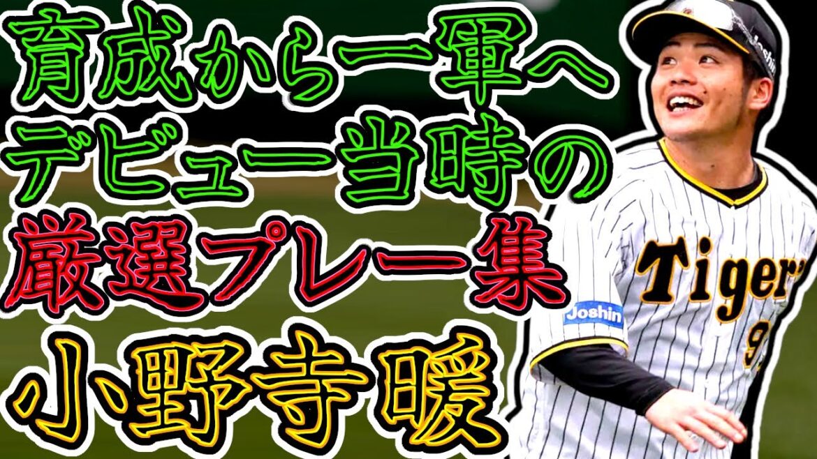 小野寺暖 育成からスタープレーヤーへ!! 一軍デビュー当時の厳選プレー集!! (Dan Onodera)