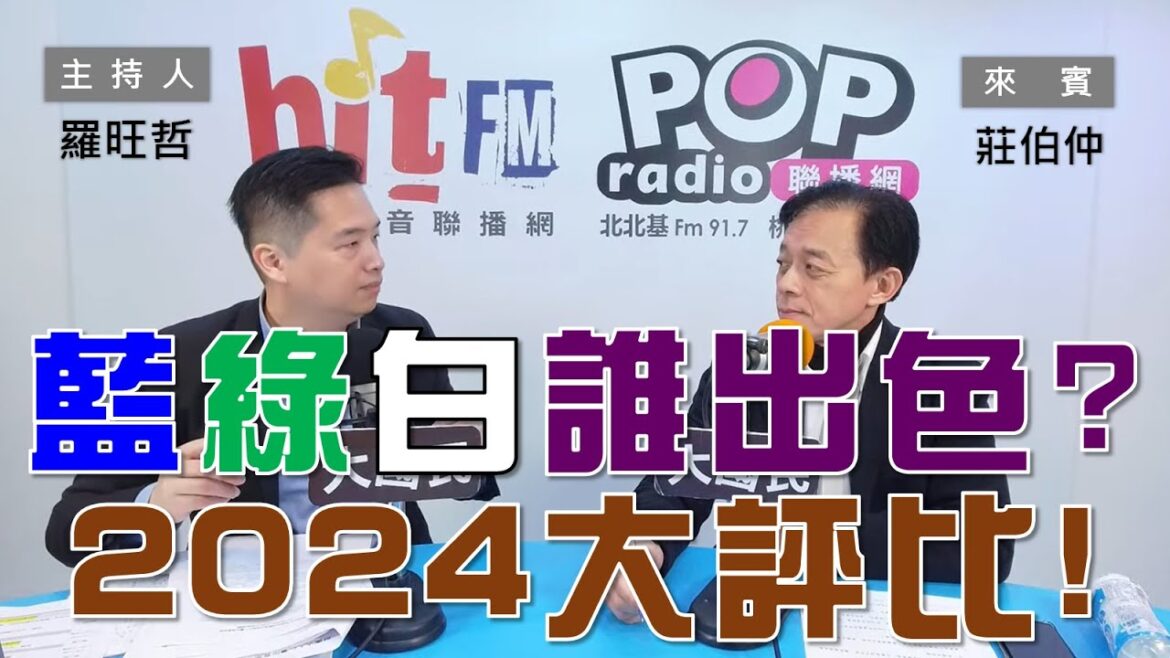 2024-12-24《POP大國民》羅旺哲專訪莊伯仲 談「藍綠白誰出色?2024年終大評比!/ 大法官人選朝野共同封殺!藍綠白盤算?」 2024-12-24《POP大國民》羅旺哲專訪莊伯仲 談「藍綠白誰出色?2024年終大評比!/ 大法官人選朝野共同封殺!藍綠白盤算?」