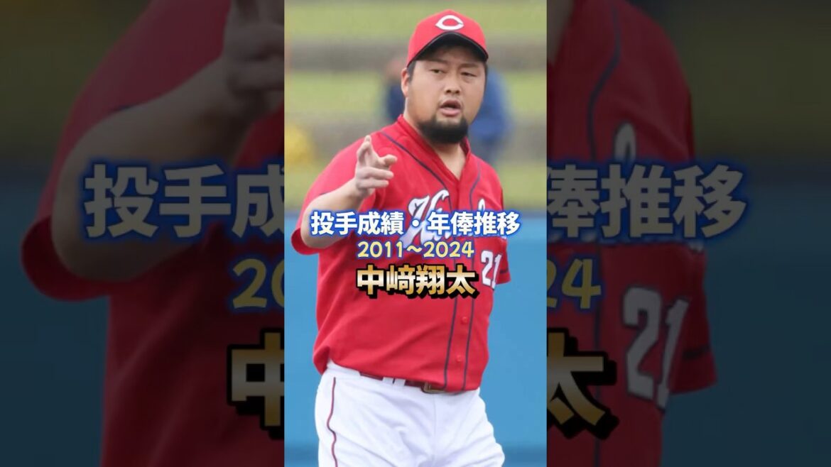 中﨑翔太 投手成績・年俸推移 #プロ野球 #広島カープ
