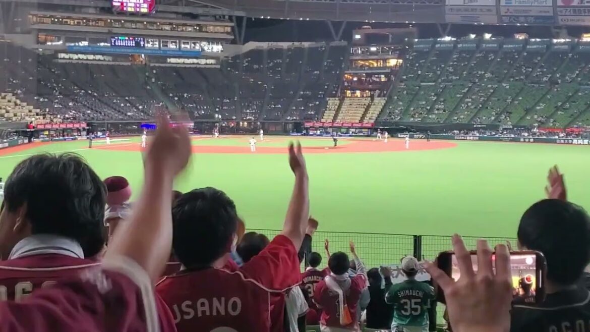 20240510　不倫をものともしない【小深田大翔】 応援歌　9回表　東北楽天ｺﾞｰﾙﾃﾞﾝｲｰｸﾞﾙｽ@ﾍﾞﾙｰﾅﾄﾞｰﾑ･外野ﾗｲﾄ 西武ﾄﾞｰﾑ
