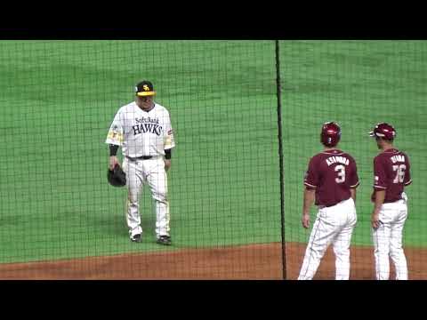 2024/8/10楽天戦 山川穂高選手浅村栄斗選手元チームメイト 2024/8/10楽天戦 山川穂高選手浅村栄斗選手元チームメイト