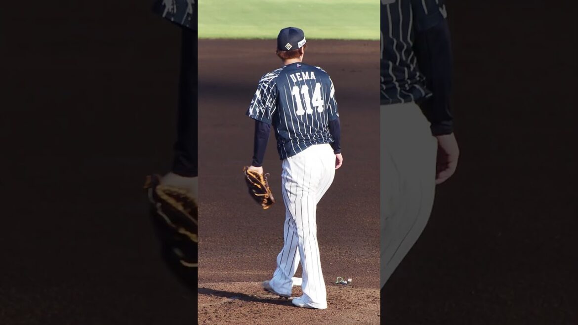 2024.08.25 読売-埼玉西武 #上間永遠 投球シーン (ジャイアンツ球場) #seibulions #プロ野球