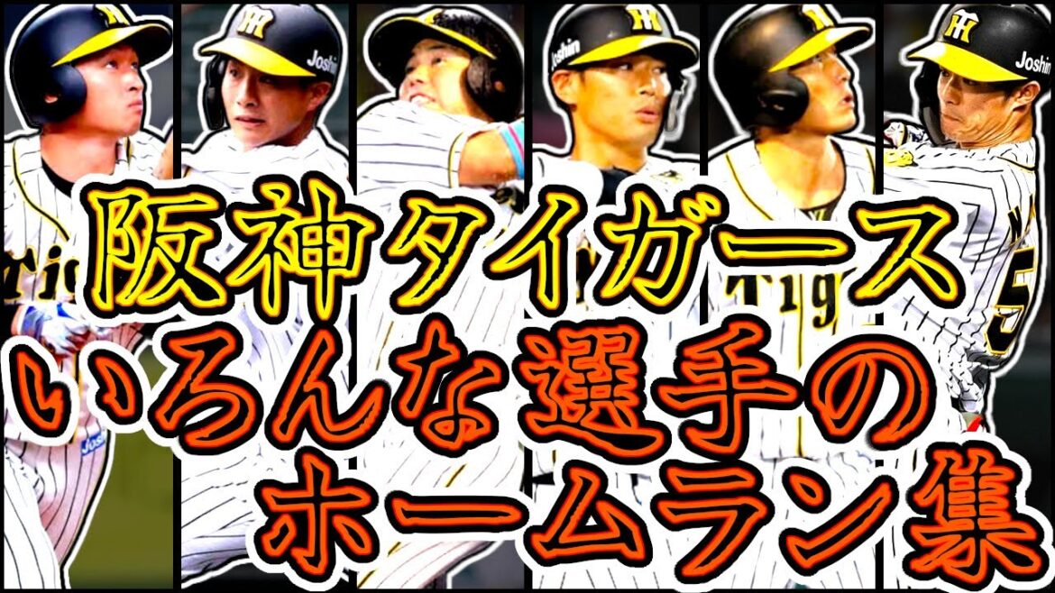 阪神タイガース いろんな選手のホームラン集!! (Hanshin Tigers)