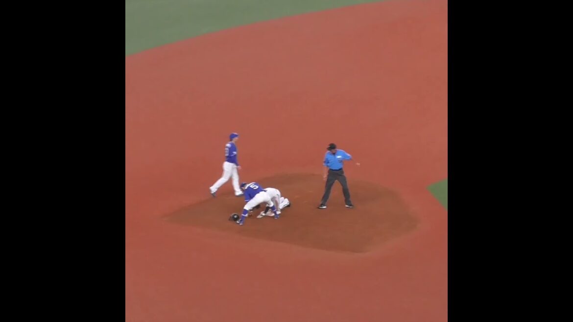 代走ランナー 渡部 遼人　盗塁失敗ゲームセット　#オリックスバファローズ #shorts