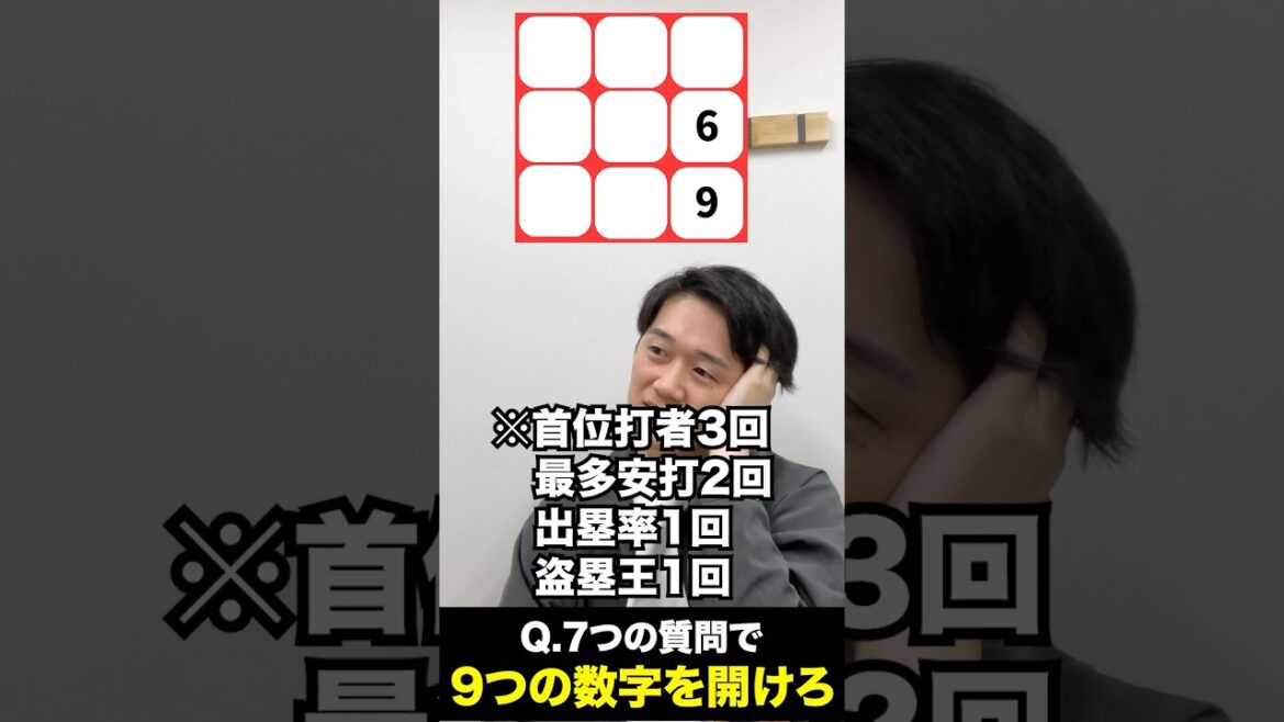 プロ野球ストラックアウト #青木宣親 #プロ野球 #クイズ #ストラックアウト