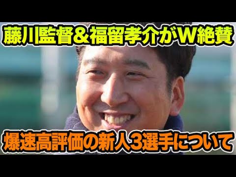 【福留孝介も唸った逸材】藤川監督ら首脳陣が早速高評価した新人3選手について【阪神タイガース】 【福留孝介も唸った逸材】藤川監督ら首脳陣が早速高評価した新人3選手について【阪神タイガース】