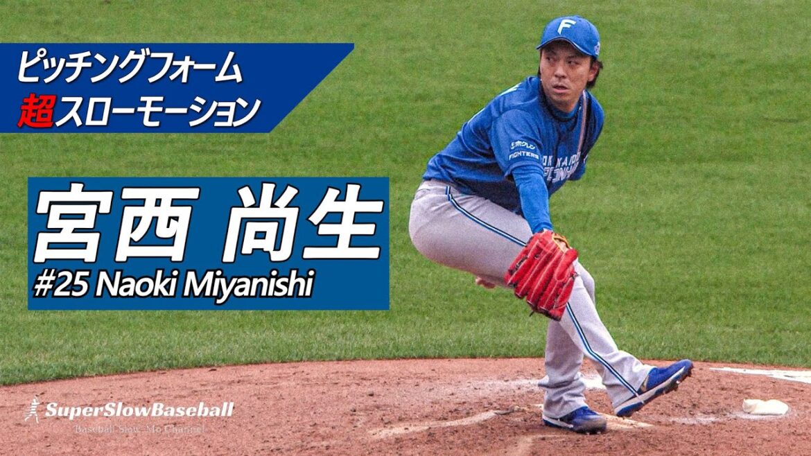 日本ハム・宮西尚生投手【スローで見るプロのピッチングフォーム】