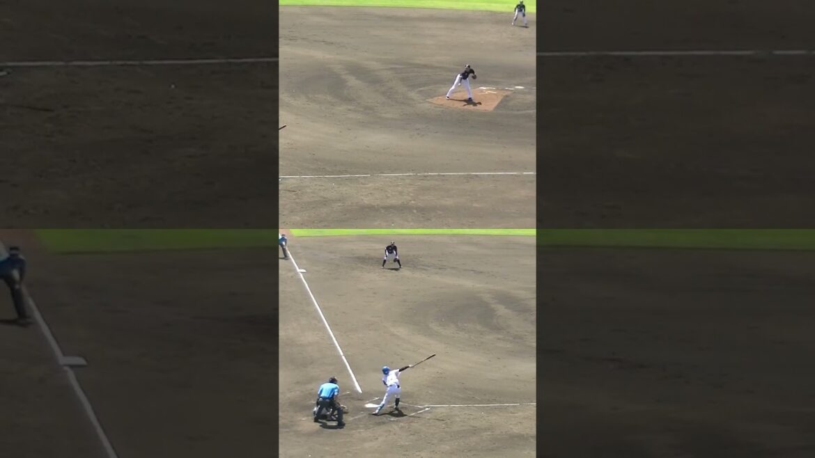 日ハム高卒ルーキー平田大樹を三振にとる中森俊介（2024年6月5日 日本ハムファイターズ 対 千葉ロッテマリーンズ イースタン公式）