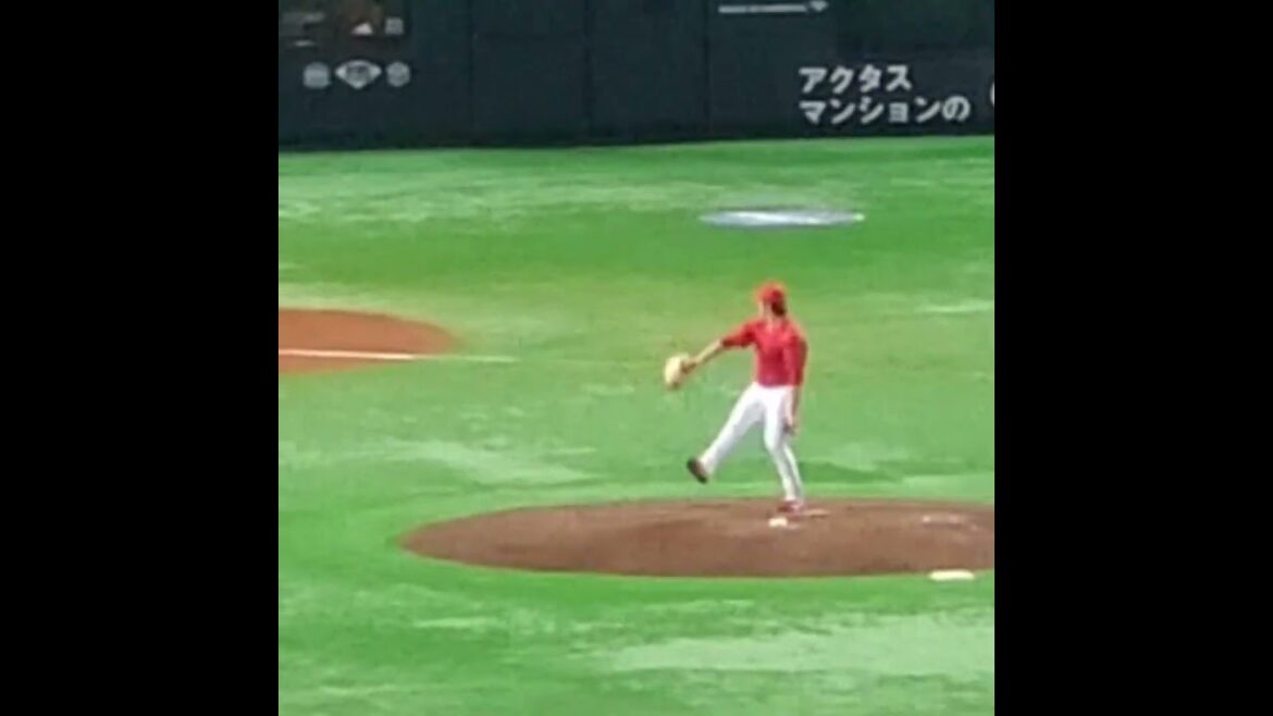 20240323　珍しい中継ぎ登板！ #床田寛樹 #投球練習　#shorts@みずほPayPayﾄﾞｰﾑ福岡･ﾗｲﾄ外野 ｵｰﾌﾟﾝ戦