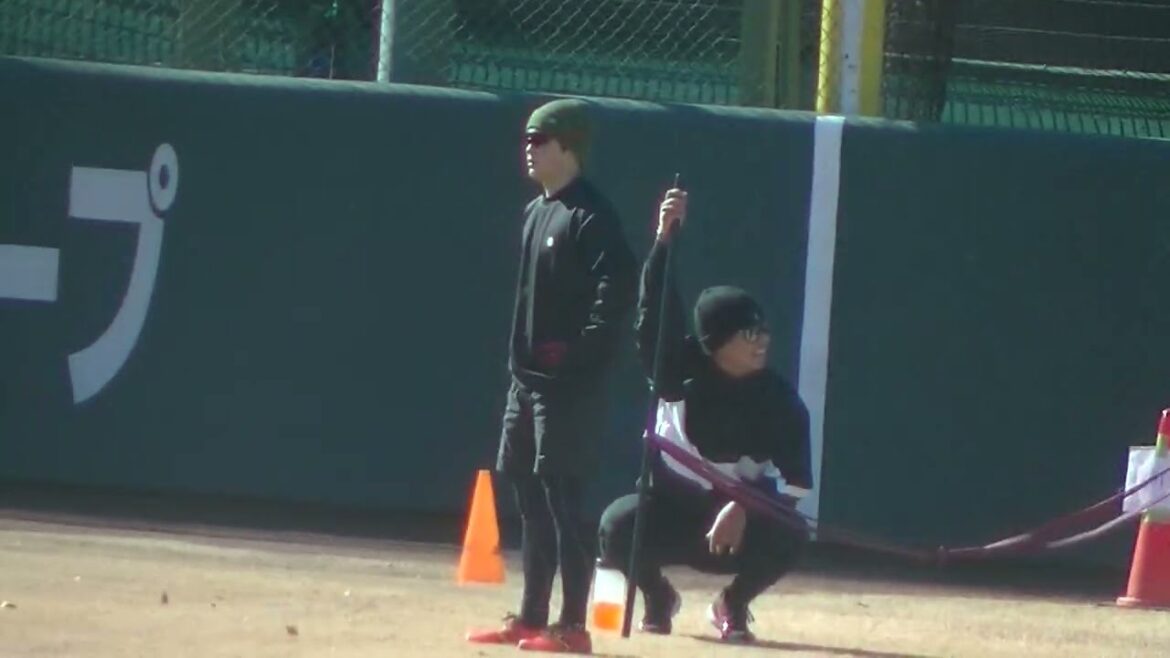 【ジャイアンツ選手自主トレ】戸田懐生などがトレーニング　2025年1月10日 ジャイアンツ球場