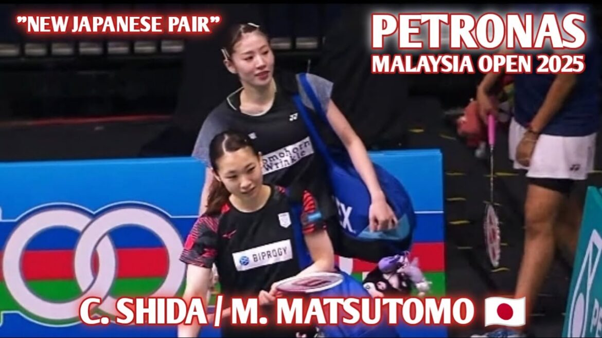CHIHARU SHIDA/MISAKI MATSUTOMO “NEW JAPANESE PAIR” – PETRONAS MALAYSIA OPEN 2025 CHIHARU SHIDA/MISAKI MATSUTOMO "NEW JAPANESE PAIR" - PETRONAS MALAYSIA OPEN 2025