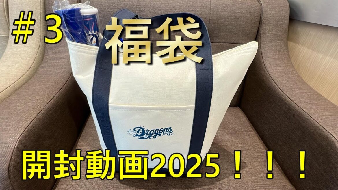 【謹賀新年】　【バンテリンドーム】　【中日ドラゴンズショップ】　【開封動画シリーズ3】【福袋開封動画】