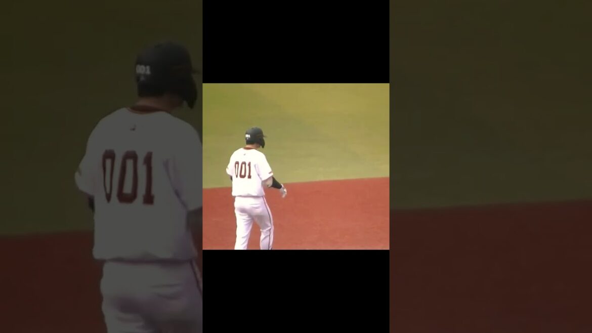 【合同トライアウト】ジャイアンツ加藤廉が良い当たりの二塁打でアピール〜ホークス佐藤宏樹から放つ 2024年プロ野球12球団合同トライアウト11月14日 #加藤廉