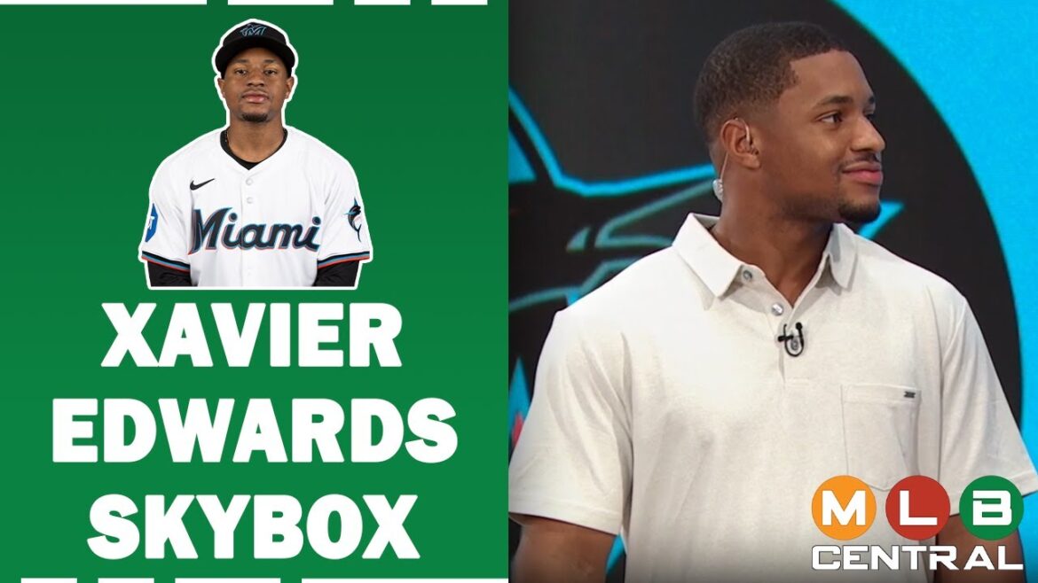 Marlins' Xavier Edwards gives in-depth look at his own swing!