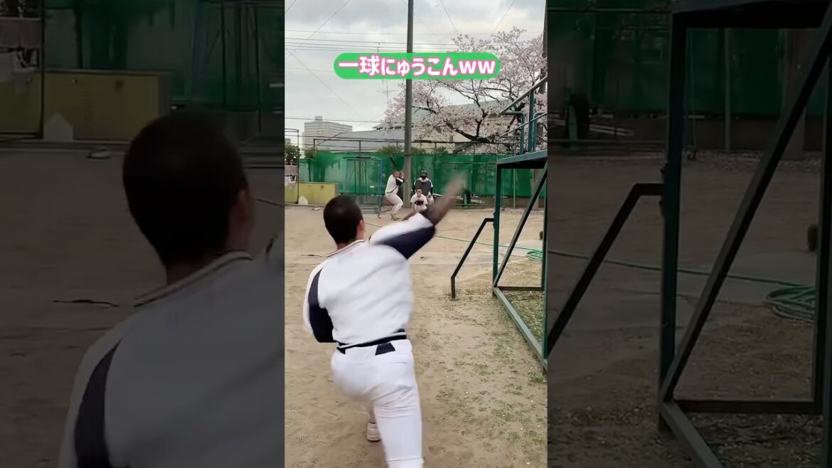 青春の軌跡！桜の木の下で魅せた神展開 #shorts #野球 # #甲子園 #高校生