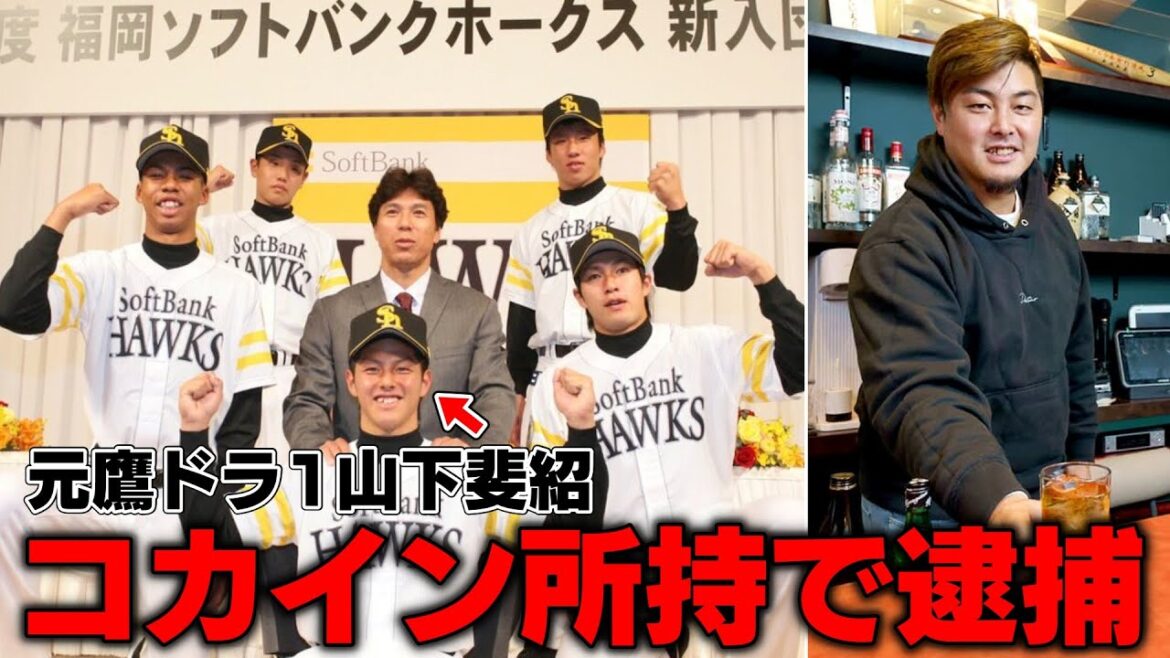 柳田甲斐らと同期の2010年ドラ1山下斐紹がコカイン所持で逮捕起訴されていた件について