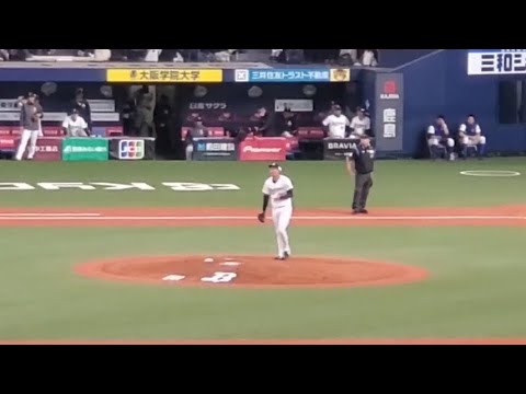 20240303 佐藤一磨 登板時の登場曲【「HIGH FIVE」/高橋優】 4回表 オリックス・バファローズ@京セラドーム大阪・レフト外野下段 オープン戦 20240303 佐藤一磨 登板時の登場曲【「HIGH FIVE」/高橋優】 4回表 オリックス・バファローズ@京セラドーム大阪・レフト外野下段 オープン戦