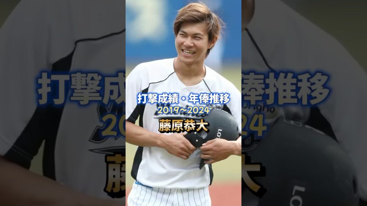 藤原恭大 打撃成績・年俸推移 #プロ野球 #藤原恭大 #千葉ロッテマリーンズ