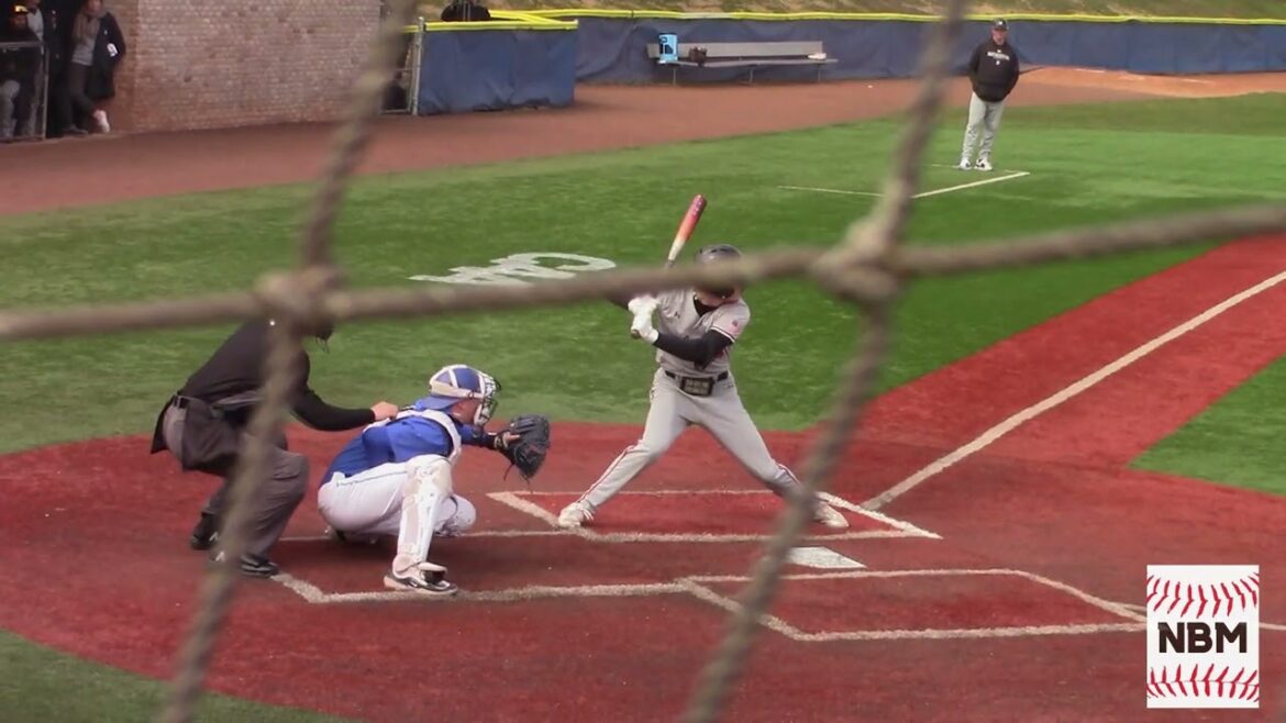 Reds Prospect Mike Sirota In-Game Footage with Northeastern | 03/22/2024