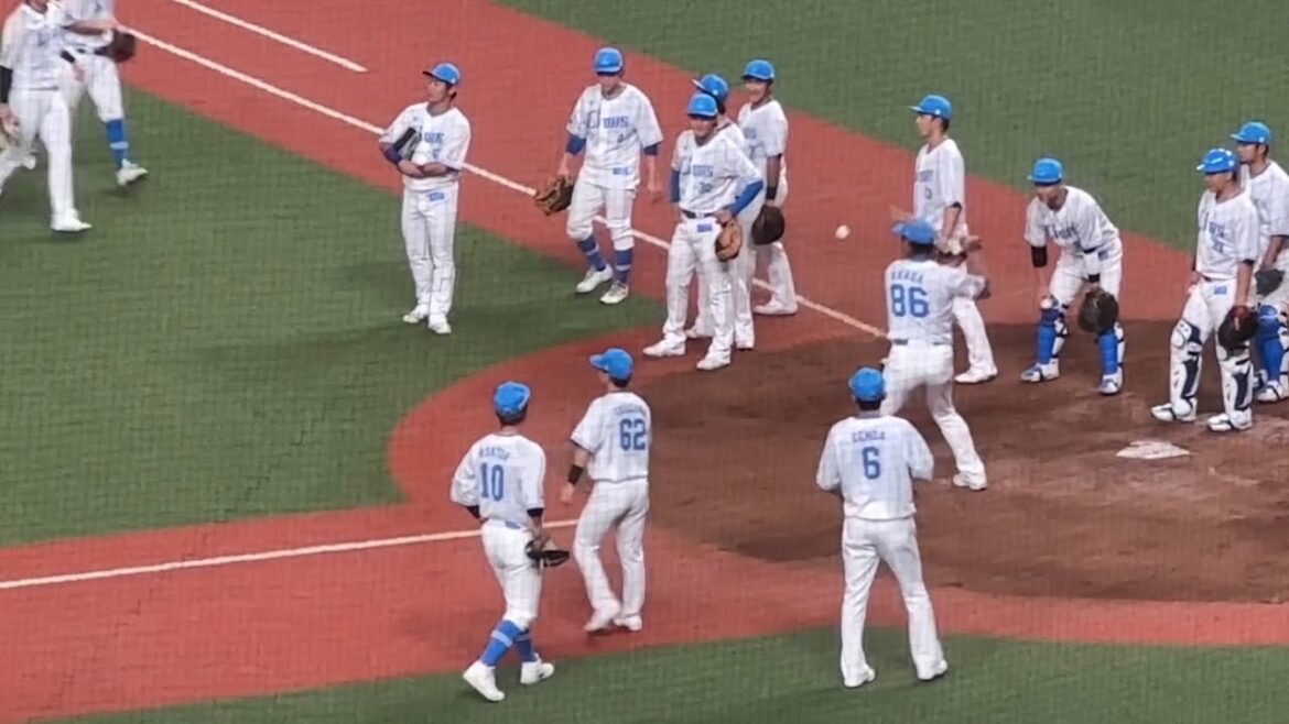 大拍手に包まれる 金子侑司 最後のシートノック【西武vsロッテ】2024/9/15 金子侑司引退試合