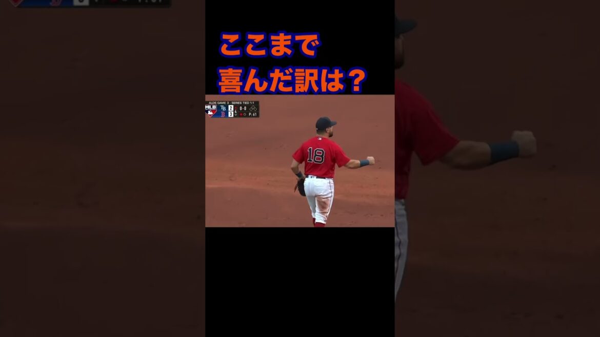 喜んだ訳は？#野球#baseball #mlb #珍プレー