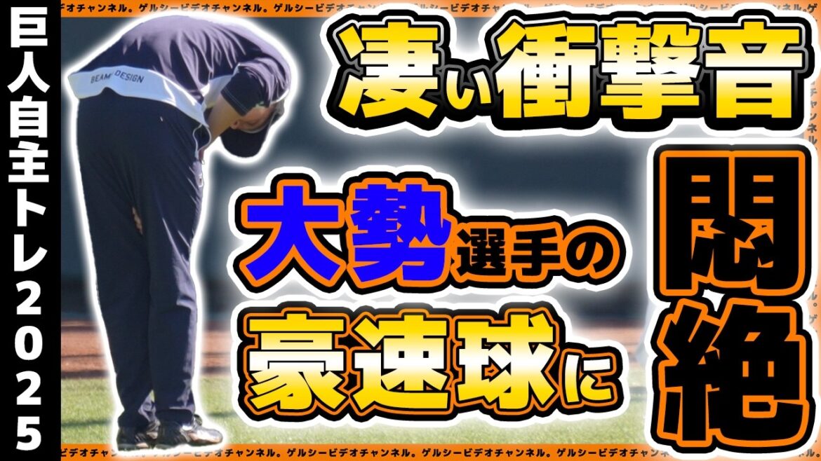 【巨人】大勢選手の豪速球に京本眞が思わず悶絶。西舘勇陽選手は先発仕様にフォーム改造中?自主トレハイライト2025|読売ジャイアンツ球場|プロ野球ニュース 【巨人】大勢選手の豪速球に京本眞が思わず悶絶。西舘勇陽選手は先発仕様にフォーム改造中?自主トレハイライト2025|読売ジャイアンツ球場|プロ野球ニュース