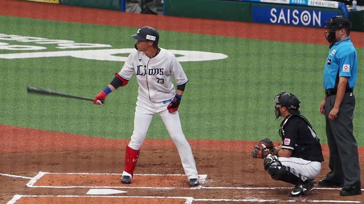 2024.06.22 埼玉西武-千葉ロッテ(ベルーナドーム) 高木渉 打席シーン