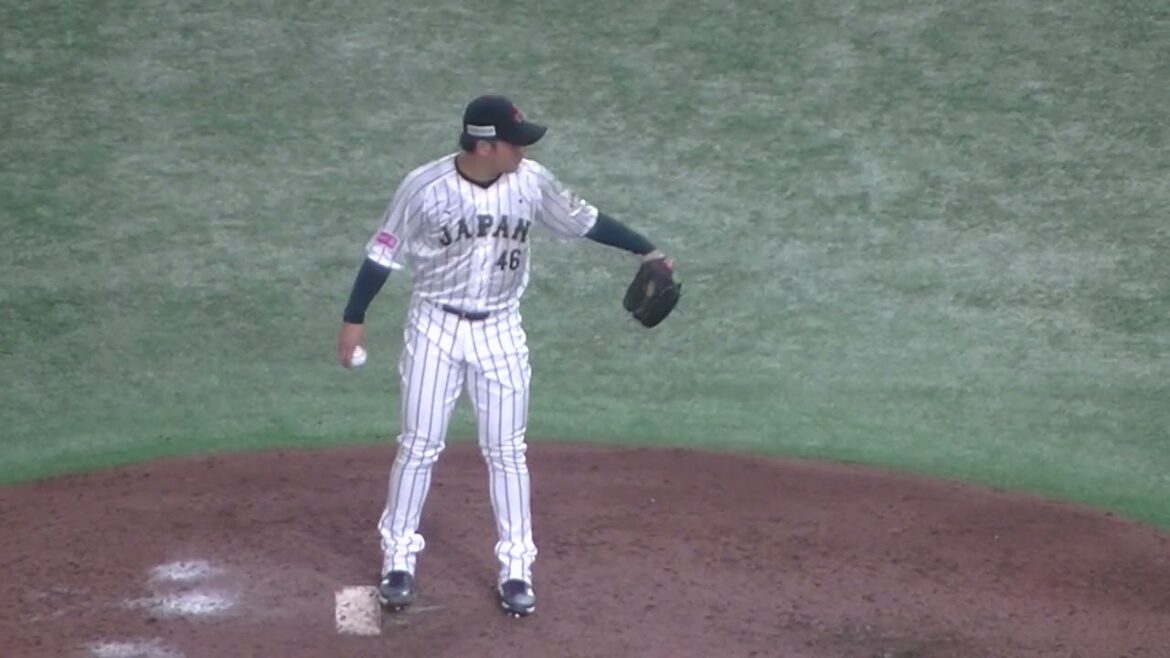 【プレミア12】藤平尚真の投球フォーム【プレミア12スーパーR日本 対 アメリカ 2024年11月21日】