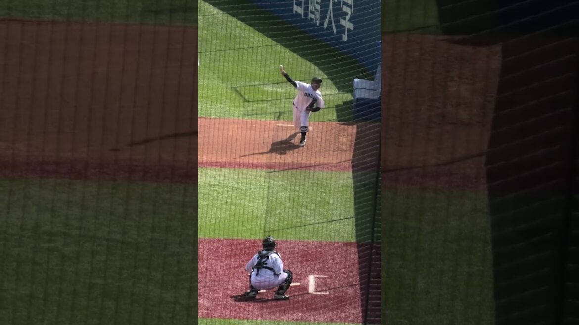 中京大学　安藤利玖　ブルペン投球　安城南高校出身　2024.6.12