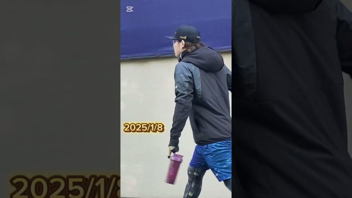 【FIGHTERS】 #田宮裕涼 #自主トレ #shorts #日本ハム #ファイターズ #プロ野球