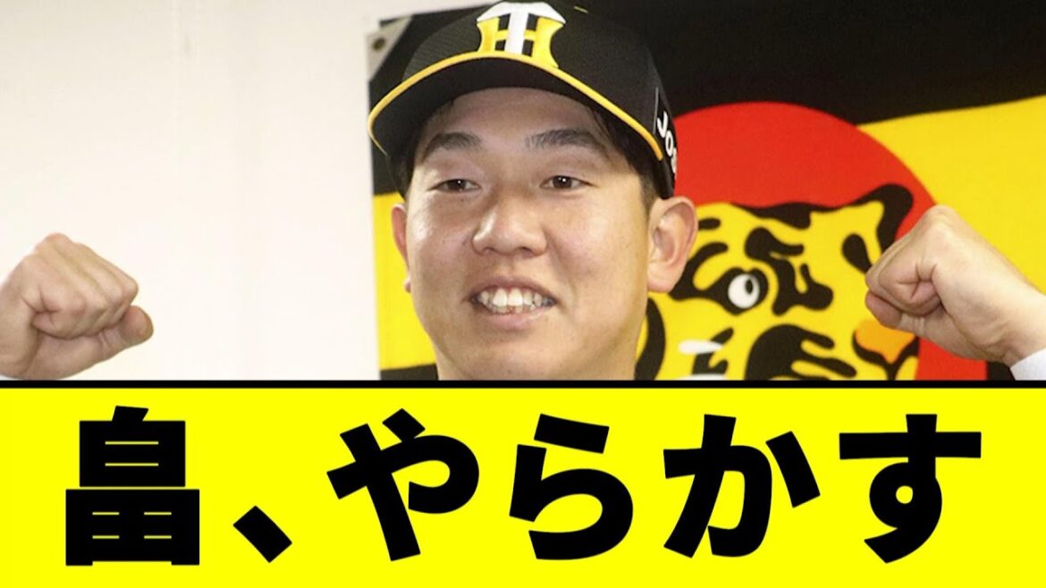 【阪神】畠、やらかす【2chスレ】