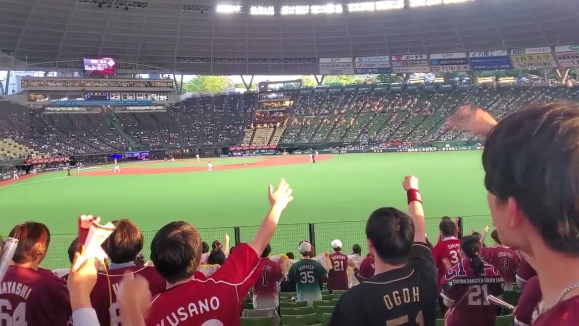 20240510　叩き込まなくなった【浅村栄斗 応援歌】1回表　東北楽天ｺﾞｰﾙﾃﾞﾝｲｰｸﾞﾙｽ@ﾍﾞﾙｰﾅﾄﾞｰﾑ･外野ﾗｲﾄ 西武ﾄﾞｰﾑ