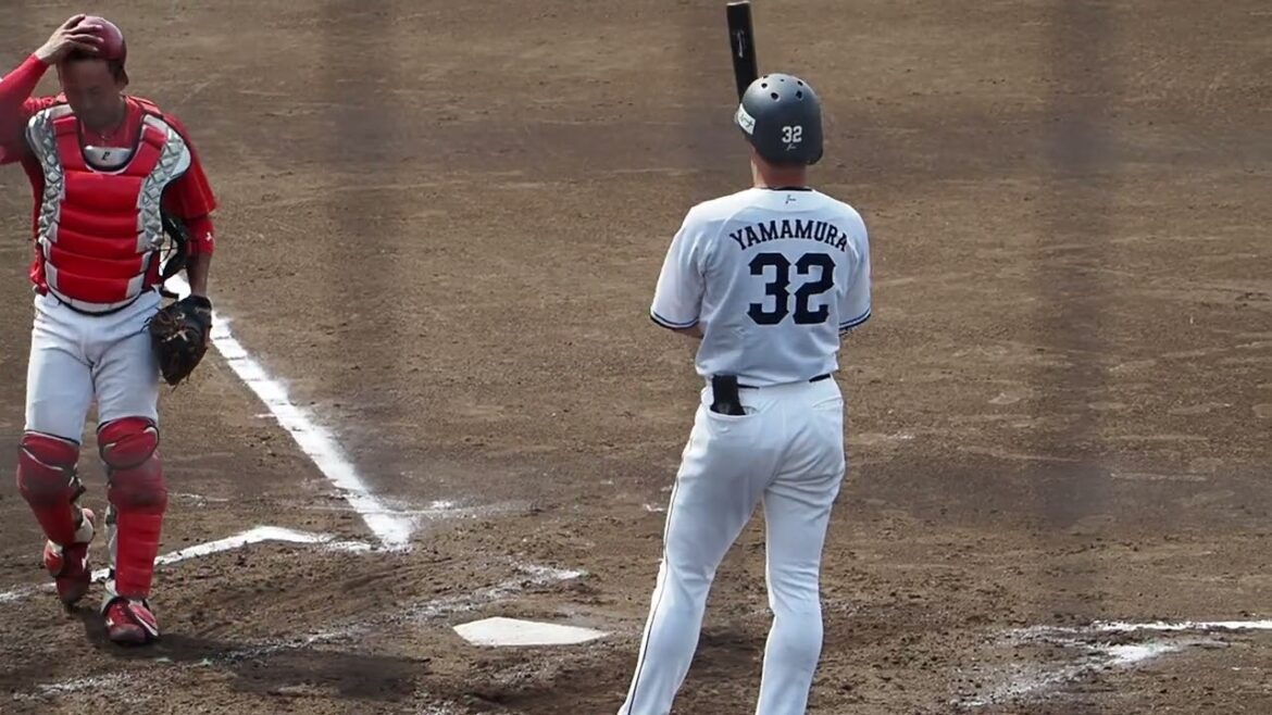 2023.08.27 埼玉西武-トヨタ自動車東日本(カーミニーク) 山村崇嘉 打席シーン