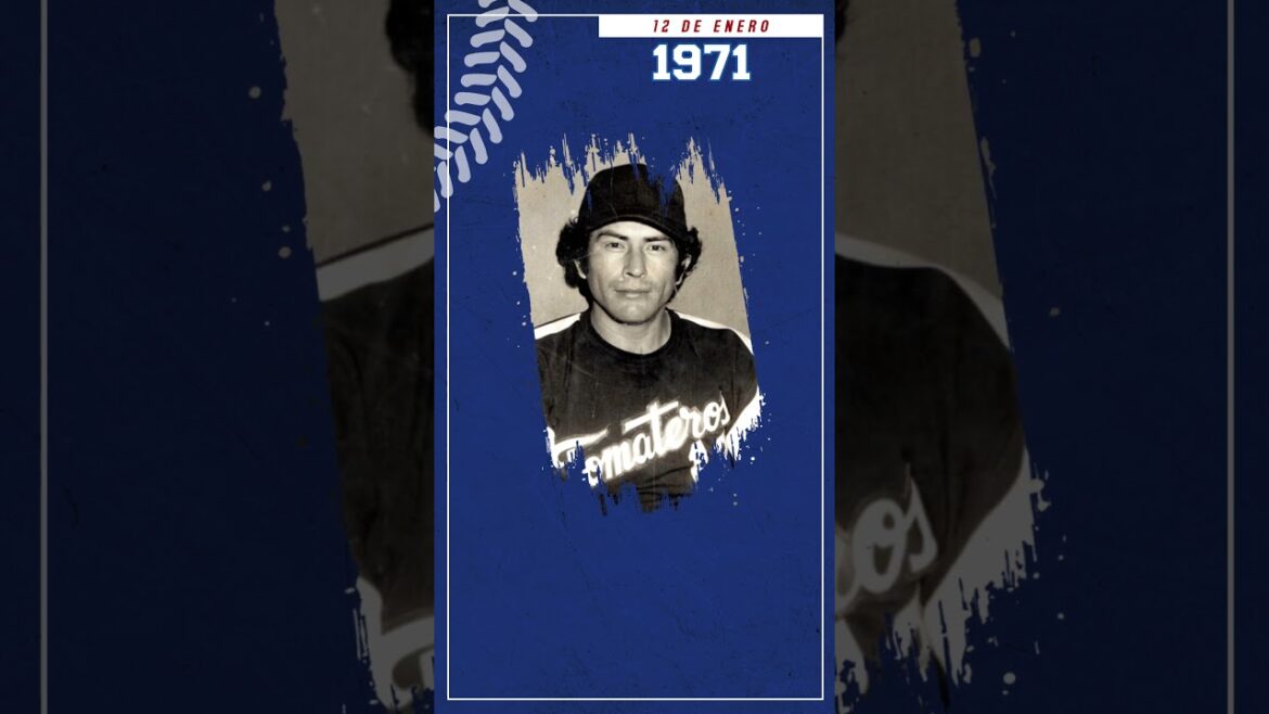 12 de enero de 1971: Cecilio Acosta impone el récord de más ponches en un juego como relevista.