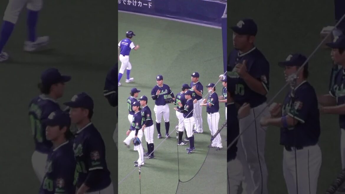 #東京ヤクルトスワローズ　先制点もその裏に逆転された野手陣を温かくお出迎え　#shorts