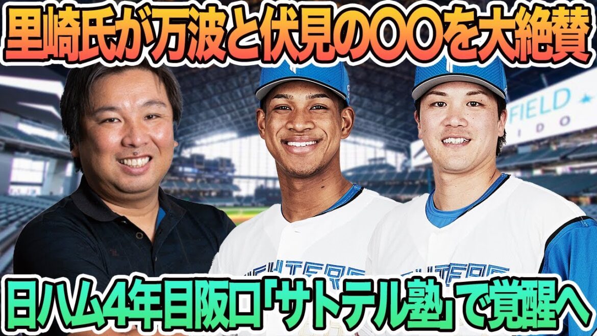 【里崎氏が万波と伏見を大絶賛】日本ハム4年目阪口「サトテル塾」で覚醒へ　新庄監督　里崎　　万波　伏見　阪口　佐藤輝明　　日本ハム　日ハム　日本ハムファイターズ