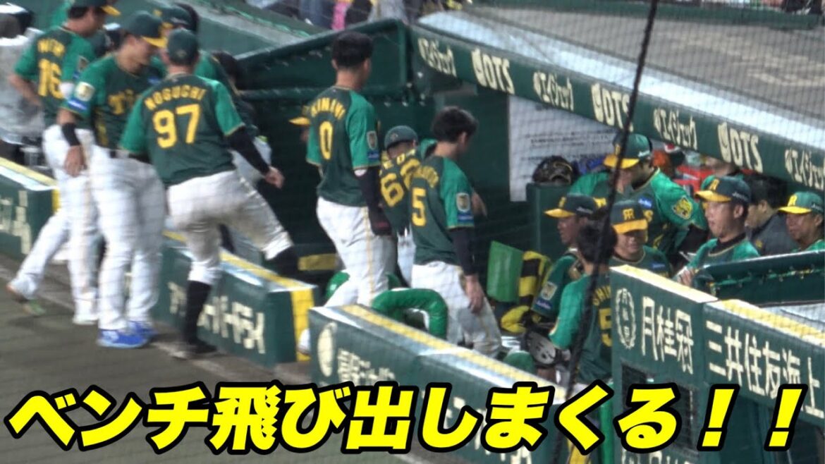 【サヨナラと思われた場面も満塁になりボルテージがMAXになる甲子園！】阪神対中日