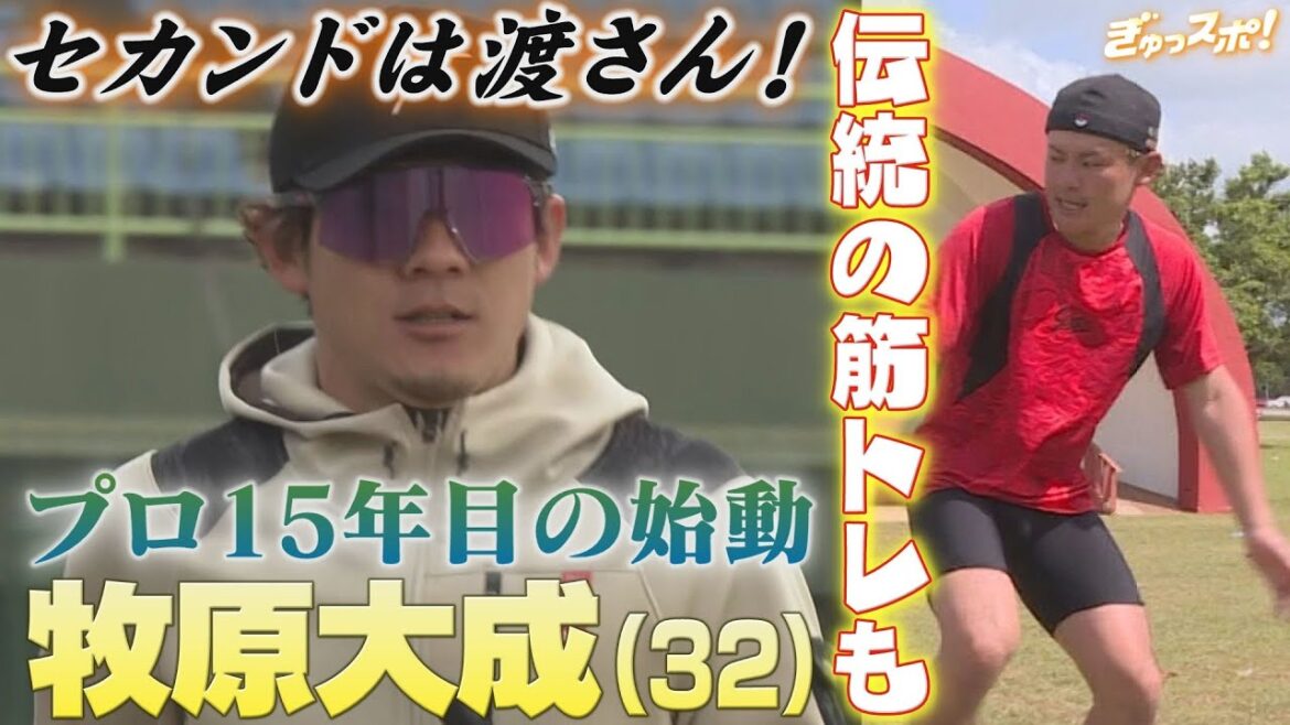 プロ15年目 牧原大成が始動！ホークス伝統の筋トレメニューも【ぎゅっスポ！ホークスこぼれ話】（2025年1月16日OA）
