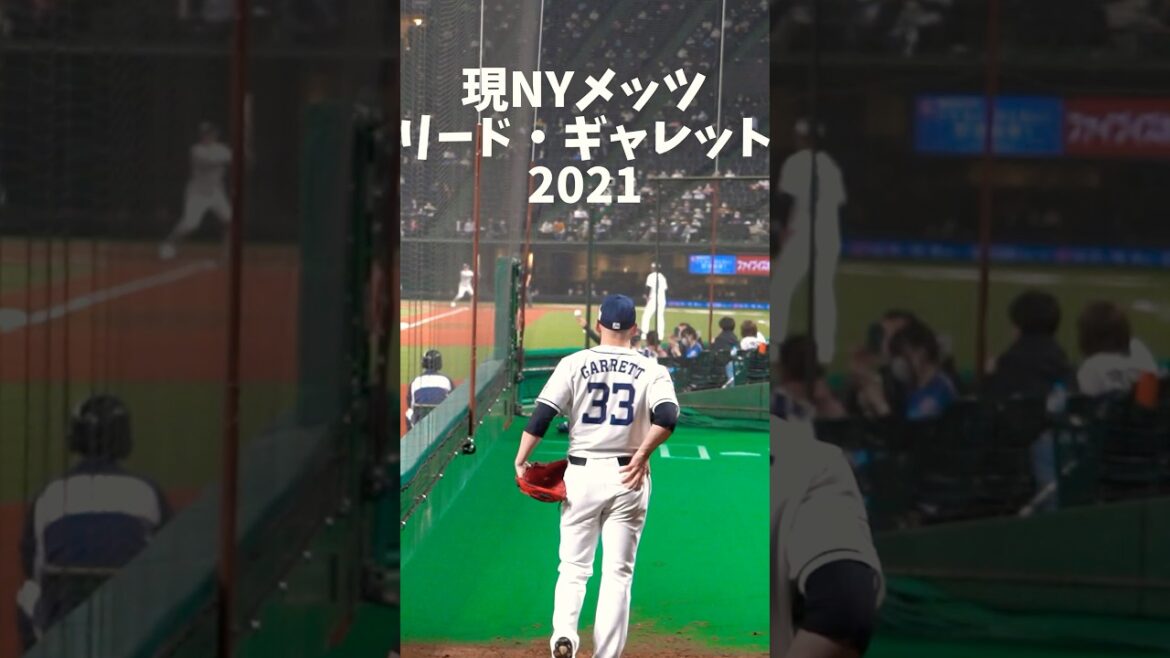 NYメッツ　リード・ギャレット　2021年プルペン投球練習　#プロ野球#西武ライオンズ#NPB#MLB#野球