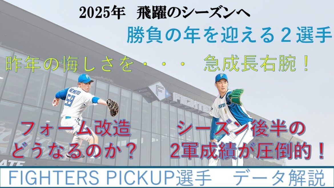 【日本ハム】達孝太の驚異的な２軍成績！根本悠楓はフォーム定着で巻き返せるか？